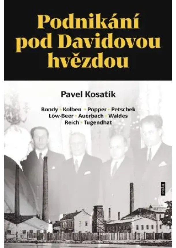 Pavel Kosatík - Podnikání pod Davidovou hvězdou - Bondy, Kolben, Popper, Petschek, Löw-Beer, Auerbach, Waldes, Reich, Tugendhat