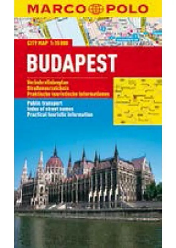 autor neuvedený - Budapest - City Map 1:15000