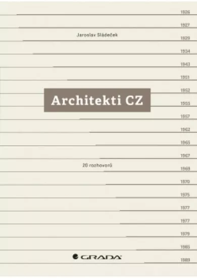 Architekti CZ - 20 rozhovorů