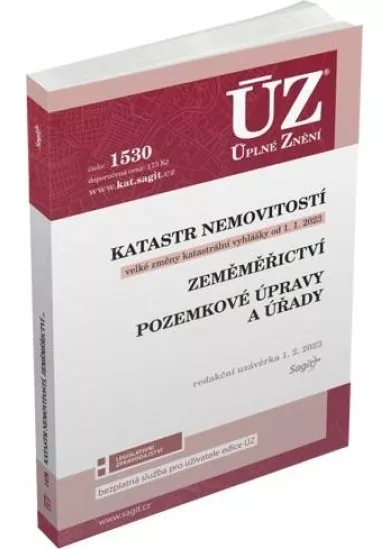 ÚZ 1530 Katastr nemovitostí, Zeměměřictví, Pozemkové úpravy a úřady