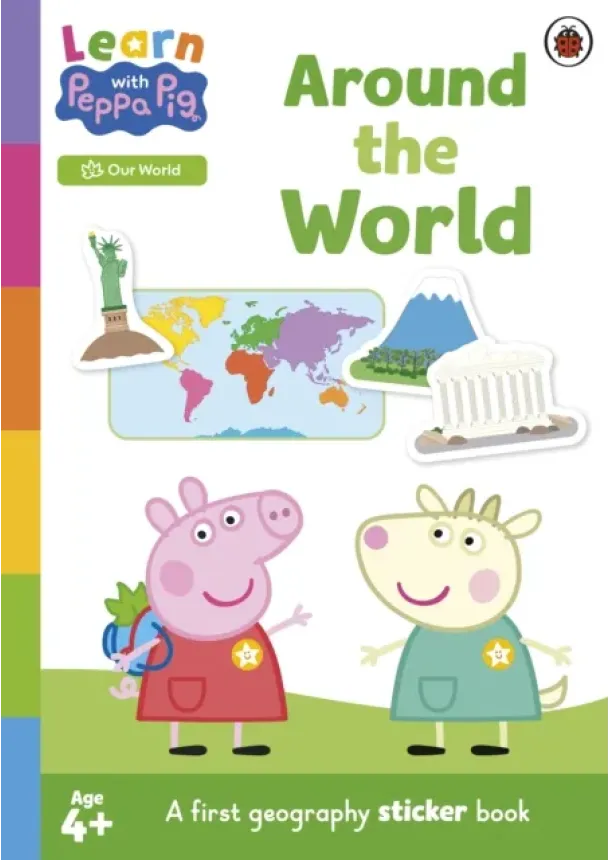  Peppa Pig - Learn with Peppa: Around the World sticker activity book