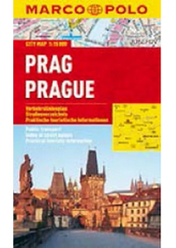 autor neuvedený - Prag/Prague - City Map 1:15000