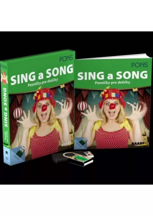 autor neuvedený - Sing a Song - Pesničky pre detičky + USB