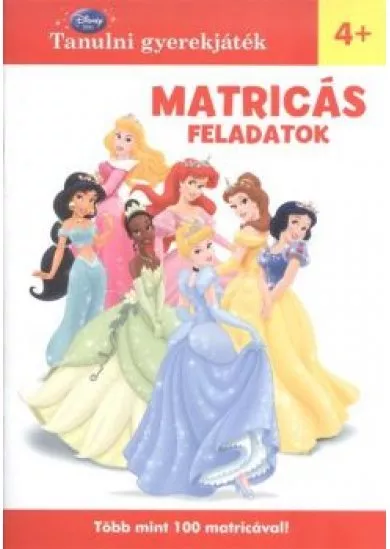 MATRICÁS FELADATOK 4+ (HERCEGNŐK) - TANULNI GYEREKJÁTÉK