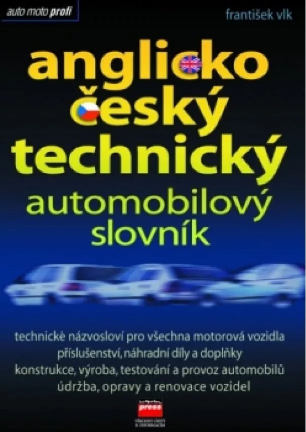 František Vlk - Anglicko-český technický automobilový slovník