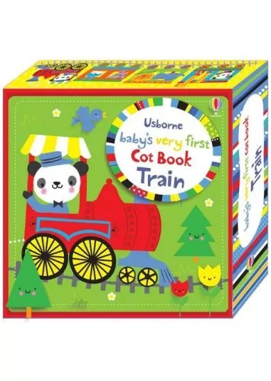 Babys Very First Cot Book Train