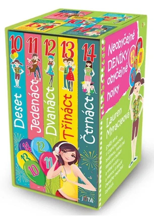 Neobyčejné deníky obyčejné holky BOX 1-5