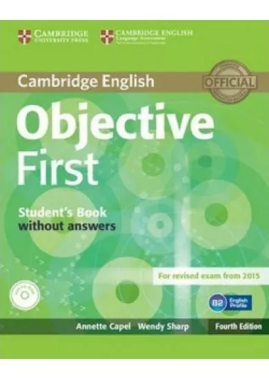 Objective First 4th Edn: SB w´out Ans w CD-ROM