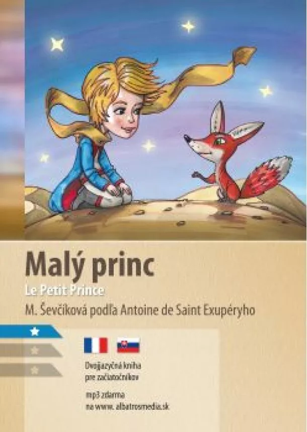 ANTOINE DE SAINT-EXUPÉRY - Malý princ A1-A2 (FJ-SK)