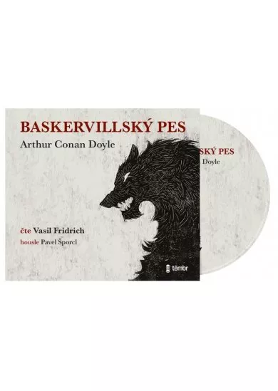 Arthur Conan Doyle:  Baskervillský pes (čte Vasil Fridrich) - MP3-CD - MP3-CD