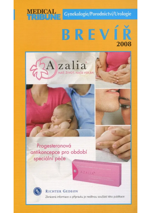 Kolektív autorov - Brevíř 2008 - Gynekologie / Porodnictví / Urologie