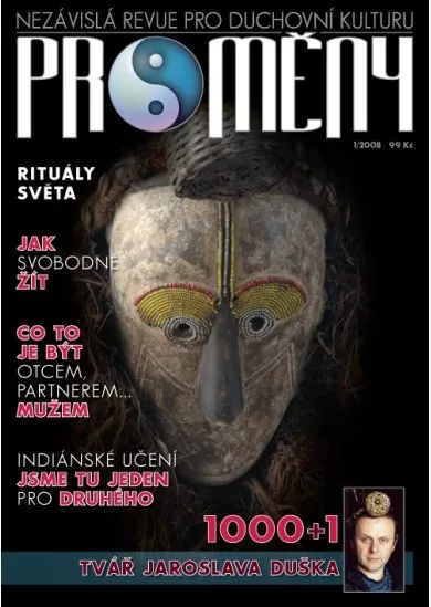 Revue Proměny 1/2008 - Nezávislá revue pro duchovní kulturu