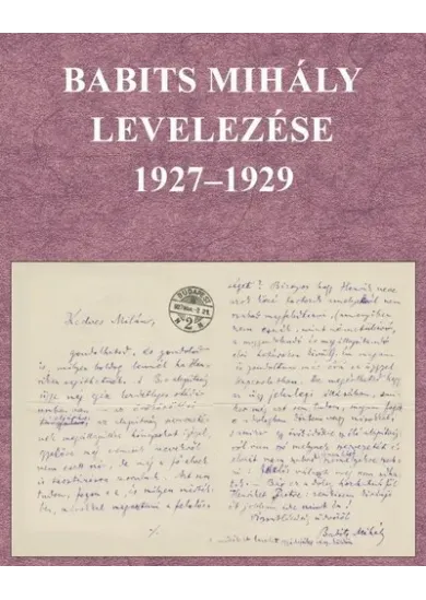 Babits Mihály levelezése 1927-1929