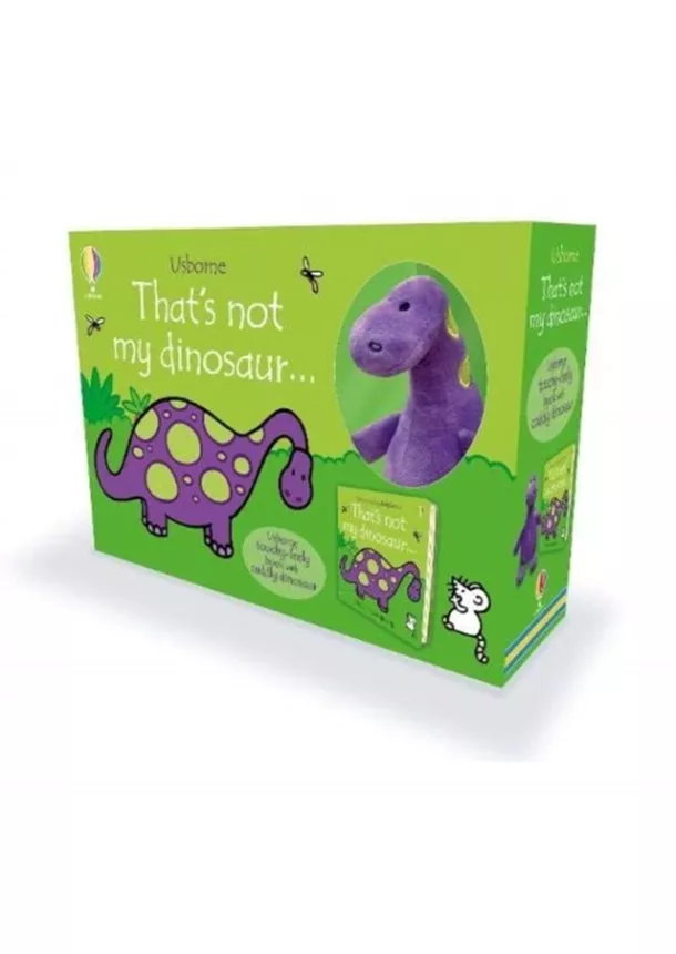 Fiona Watt - Thats Not My Dinosaur Book and Plush
