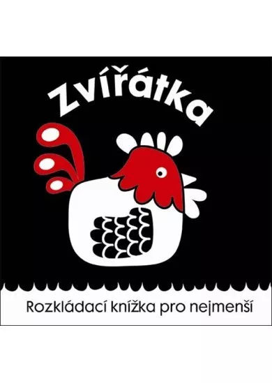 Zvířátka - Rozkládací knížka pro nejmenší