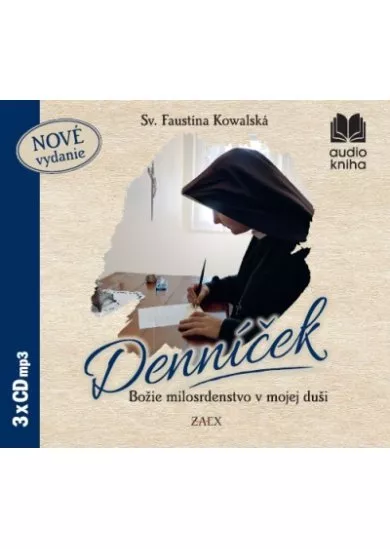 3CD: Denníček (audiokniha) - Božie milosrdenstvo v mojej duši