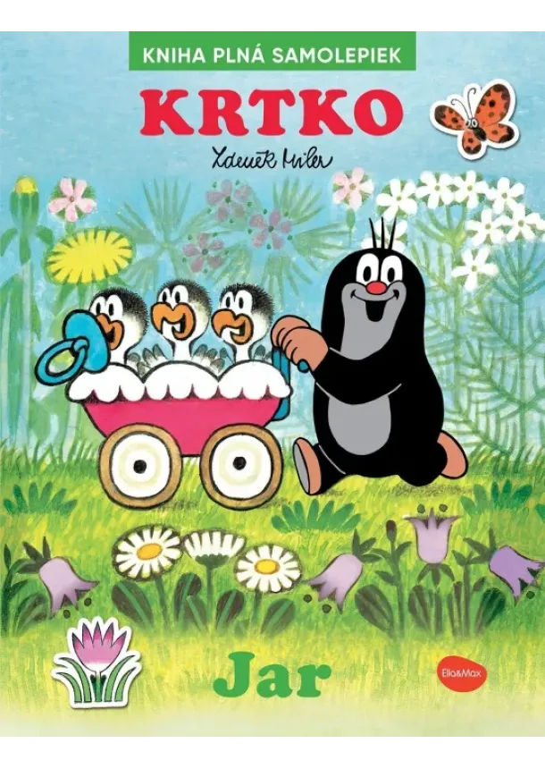 kol. - KRTKO a JAR - kniha samolepiek