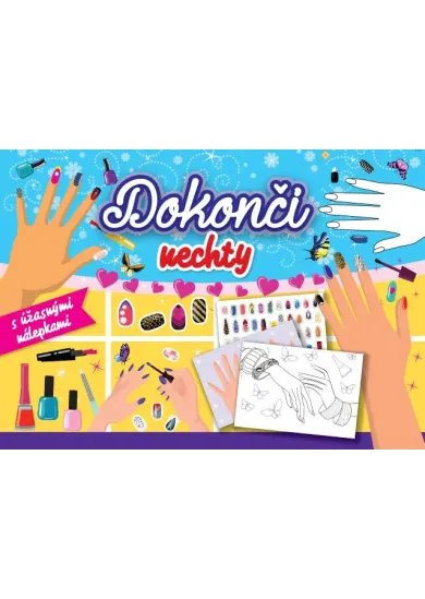 Dokonči nechty - s úžasnými nálepkami