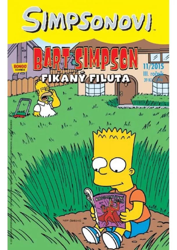 Matt Groening - Simpsonovi - Bart Simpson 11/2015 - Fikaný filuta