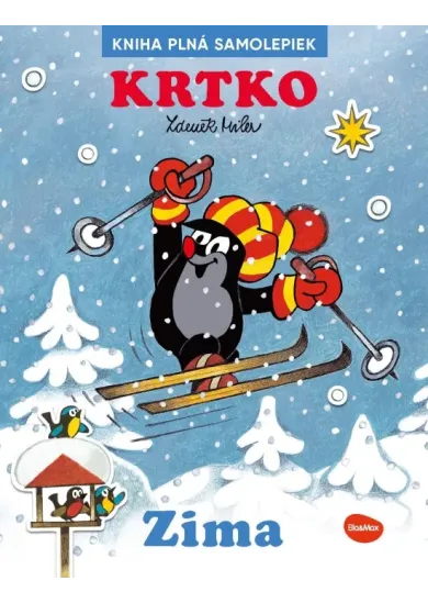 KRTKO a ZIMA - kniha samolepiek