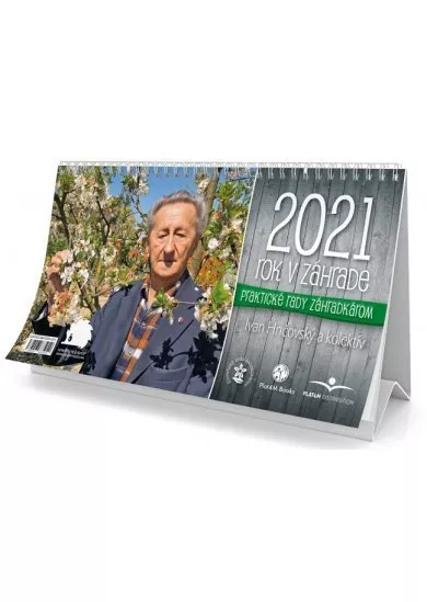Rok v záhrade 2021 - stolový kalendár