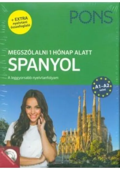 PONS Megszólalni 1 hónap alatt - Spanyol (könyv + CD+online) - A leggyorsabb nyelvtanfolyam