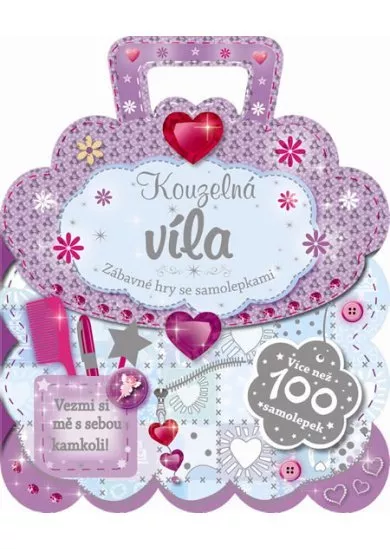 Kouzelná víla - Zábavné hry se samolepkami