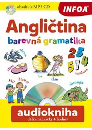 Angličtina barevná gramatika + CDmp3