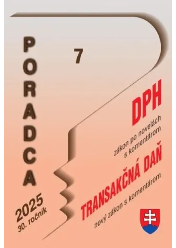  kol. - Poradca č. 7 / 2025 - DPH (s komentárom po novele)