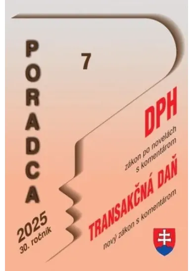Poradca č. 7 / 2025 - DPH (s komentárom po novele)