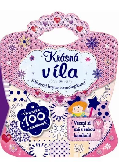 Krásná víla - Zábavné hry se samolepkami