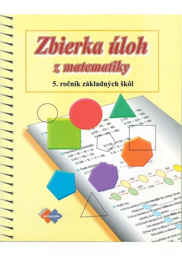 O. Minárová, S. Vidová - Zbierka úloh z matematiky pre 5. ročník základnej školy pre sluchovo postihnutých