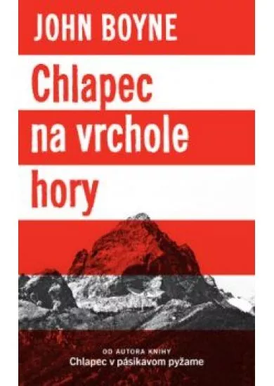 Chlapec na vrchole hory MV