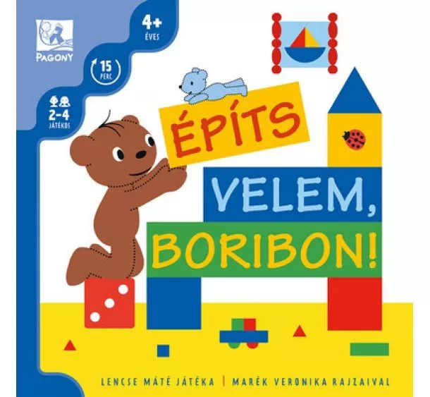 Lencse Máté - Építs velem, Boribon! - Társasjáték