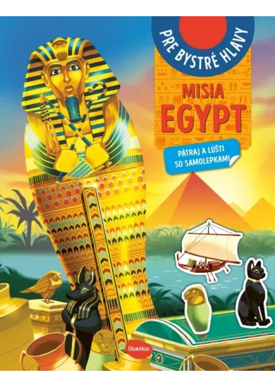 MISIA EGYPT – Pátraj a lúšti so samolepkami