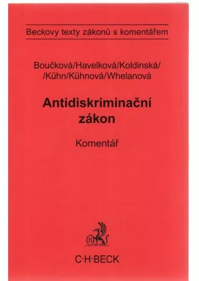 Antidiskriminační zákon - Komentář