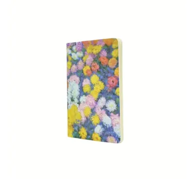 Monet’s Chrysanthemums Cahier Unlined A5