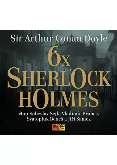 DOYLE ARTHUR CONAN  6X SHERLOCK HOLMES (MP3-CD)