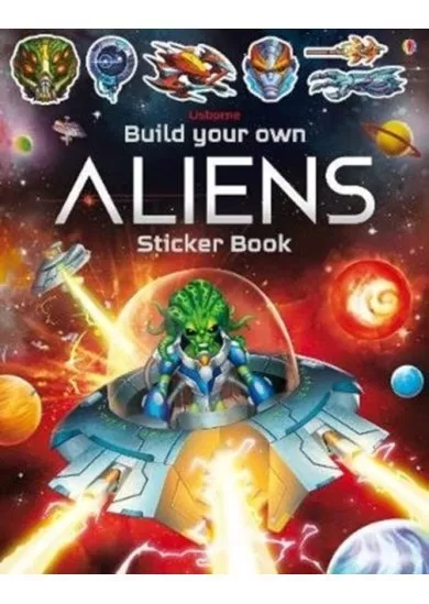 Build Your Own Aliens Sticker Book
