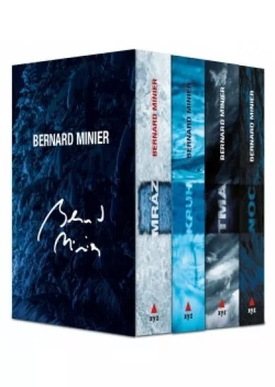 4 x Bernard Minier - box Mráz, Kruh, Tma, Noc