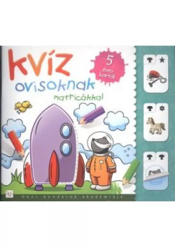 Joanna Kuryjak - Kvíz ovisoknak 5 éves kortól /Matricákkal