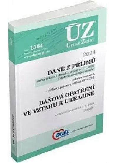 ÚZ 1564 Daně z příjmů