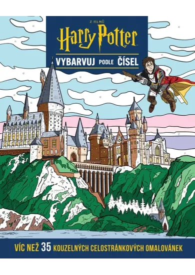 Vybarvuj podle čísel: Harry Potter