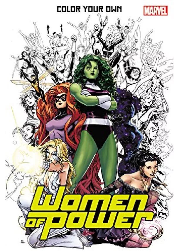 Olivier Coipel, Arthur Adams, Skottie Young - Color Your Own Women of Power