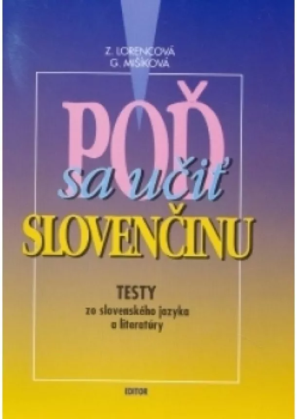 autor neuvedený - Poď sa učiť slovenčinu