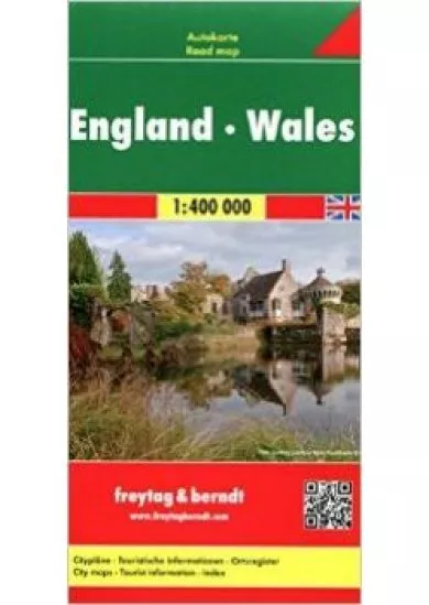 Anglicko - Wales automapa 1400 000