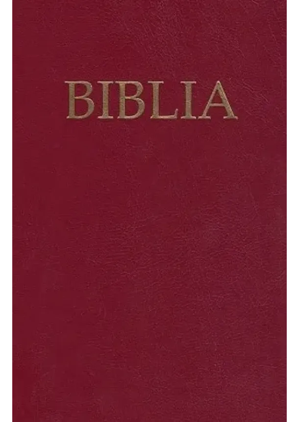 Biblia ECAV (r.2024) - červená