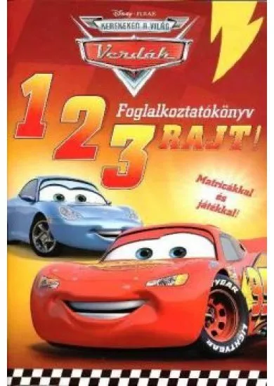 VERDÁK 1, 2, 3 RAJT! /FOGLALKOZTATÓKÖNYV