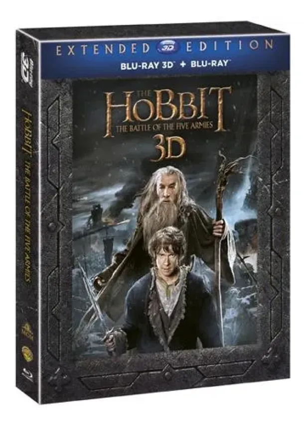Fran Walsh, Philippa Boyens, Peter Jackson, Guillermo del Toro - Hobit: Bitva pěti armád - prodloužená verze 5BD (3D+2D)