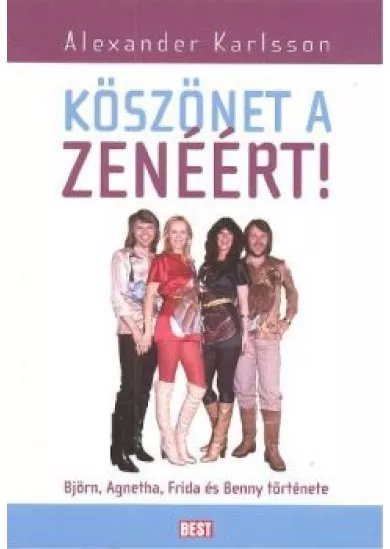 KÖSZÖNET A ZENÉÉRT!